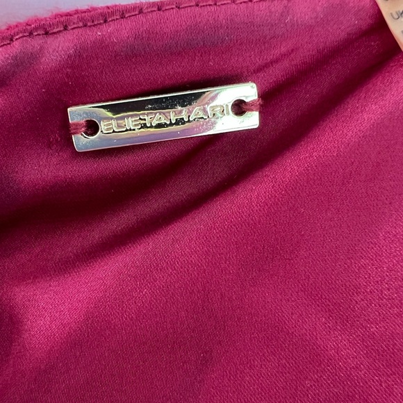 Elie Tahari Red Wool Sheath Dress - Picture 3 of 4